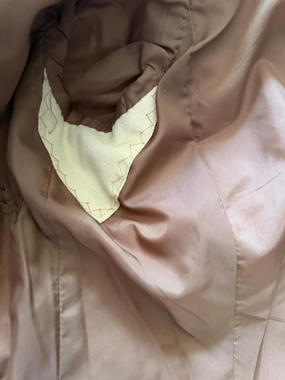 VINTAGE century club  Men's suit tan color  jacket size 44 W